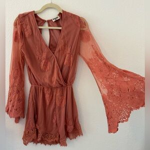Show Me Your Mumu Loretta lace romper